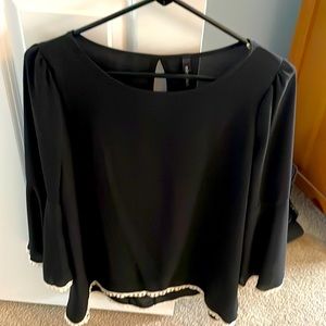 Black vintage blouse